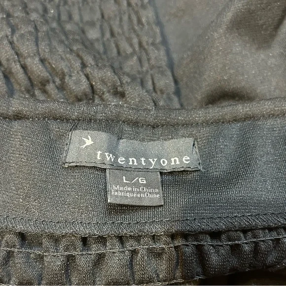 Black Sequin Party Holiday New Years Bachelorette Bustier Cami Blouse L - Picture 5 of 5